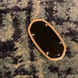Kendra Scott Black Danielle Earring